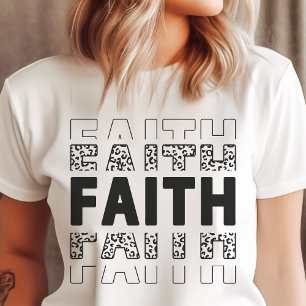 Faith Bold Design Christlich Tri-Blend Shirt