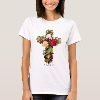 Faith Botanical Cross T-Shirt