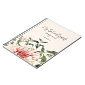 Faith Botanical Watercolor Notizblock (Linke Seite)