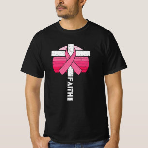 Faith Breast Cancer Awareness Christlich Women Gif T-Shirt