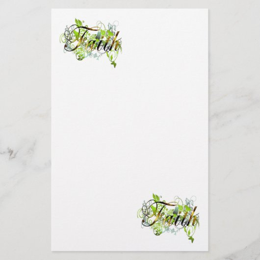 Faith Briefpapier (Vorderseite)