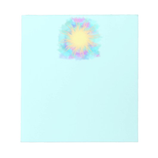 Faith ~ Burst Notizblock (Vorderseite)