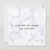 Faith Can Move Mountains Inspiration Flat Card (Rückseite)