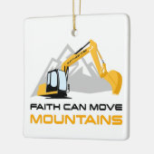Faith Can Move Mountains - Kinder & Erwachsene Chr Keramikornament (Links)