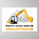 Faith Can Move Mountains - Kinder & Erwachsene Chr Poster (Vorne)