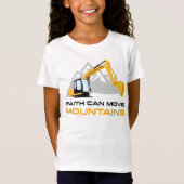 Faith Can Move Mountains - Kinder & Erwachsene Chr T-Shirt (Vorderseite)