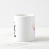 Faith Can Move Mountains Scripting Personalisiert Kaffeetasse (Mittel)
