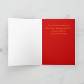 Faith Condolence Card Karte (Innenseite)