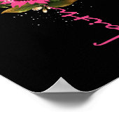 Faith Cross Breast Cancer Awareness Christlich Gif Poster (Ecke)