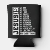 Faith Cross Christlich Religious Jesus Lord Gift J Dosenkühler (Rückseite)