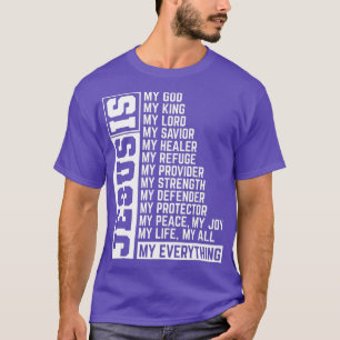 Faith Cross Christlich Religious Jesus Lord Gift T-Shirt