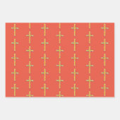 Faith Cross farbenfrohe Wrapping Craft Papier (Vorderseite 2)