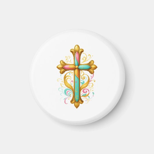 Faith Cross Magnet (Vorne)