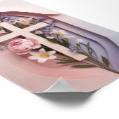 Faith Cross Matte Poster | Ai Design (Ecke)