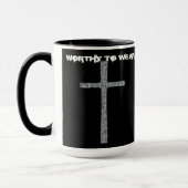 Faith Cross Silver - Worthy to Wear Tasse (Links)