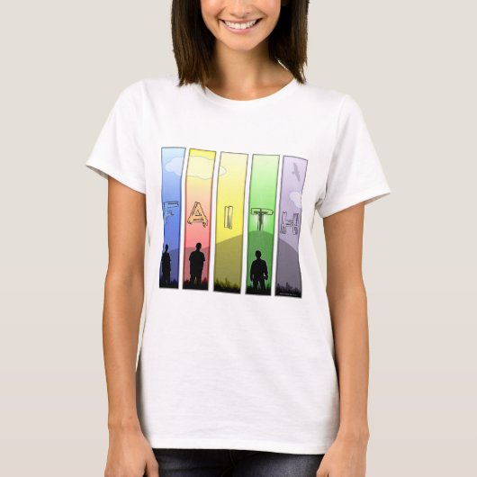 Faith Cross T-Shirt (Vorderseite)