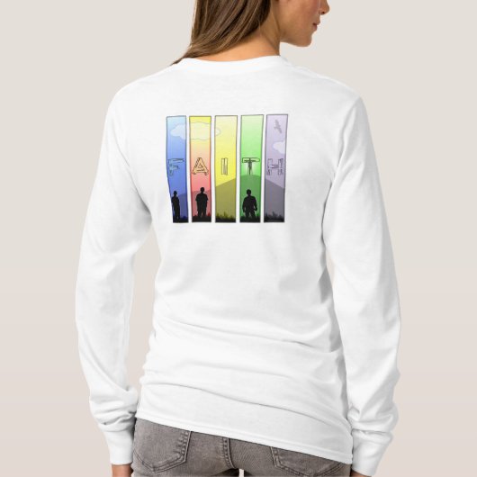 Faith Cross T-Shirt (Rückseite)