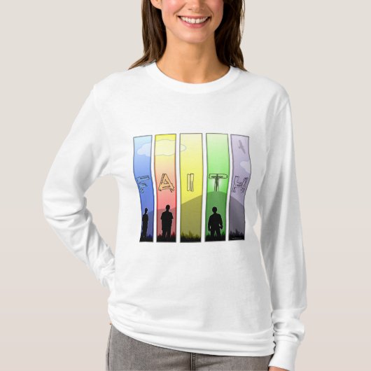 Faith Cross T-Shirt (Vorderseite)