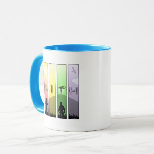 Faith Cross Tasse (Vorderseite Links)
