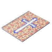 Faith Cross und Scripture Vintag Style Journal Notizblock (Linke Seite)