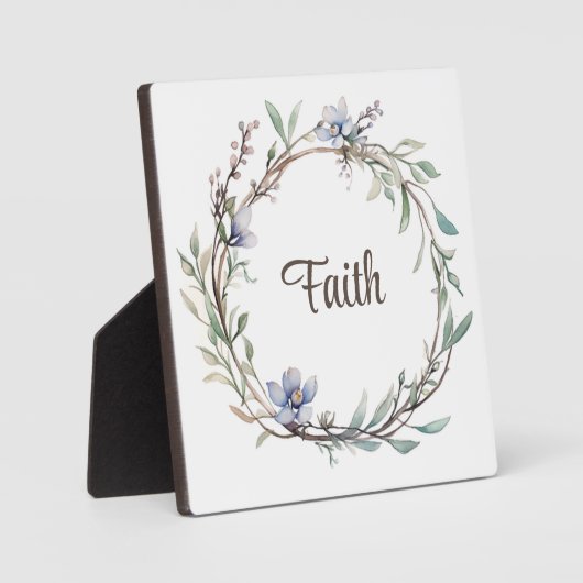 Faith dekorative art fotoplatte (Vorderseite)