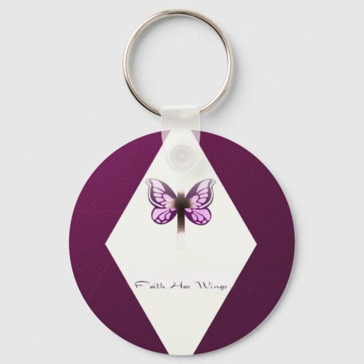 Faith Diamond Schlüsselanhänger (Vorderseite)