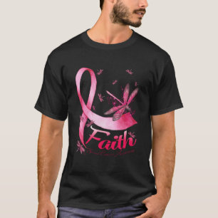 Faith Dragonfly Brustkrebs-T - Shirt