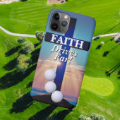 Faith Drives Far Golf  Case-Mate iPhone Hülle