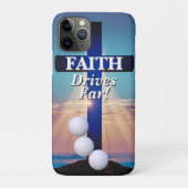 Faith Drives Far Golf  Case-Mate iPhone Hülle (Rückseite)