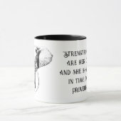 Faith Elephant Woman Mug Tasse (Zentrum)