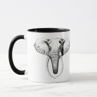 Faith Elephant Woman Mug Tasse