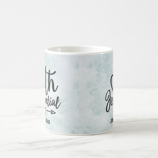 Faith Essential Personalisiert Coffee Tasse (Mittel)