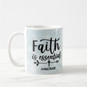Faith Essential Personalisiert Coffee Tasse (Links)