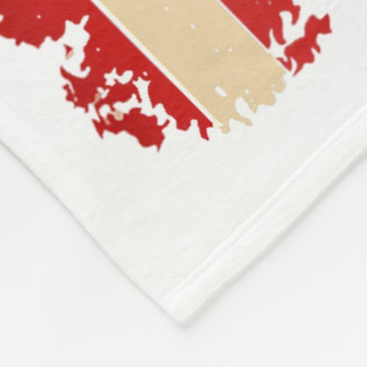 Faith Family Dom God Country Patriotic Christian O Fleecedecke (Ecke)