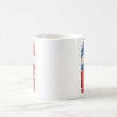 Faith Family Dom God Country Patriotic Christian O Kaffeetasse (Mittel)