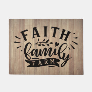 Faith Family Farm Fußmatte