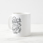 Faith Family & Farm Life Bible Verse Kaffeetasse (Vorderseite Links)