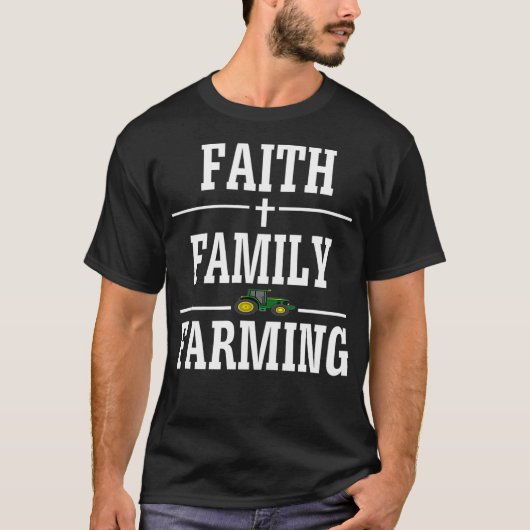 Faith Family Farm T-Shirt (Vorderseite)