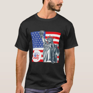 Faith Family Freedom 4. Juli Amerikanischer Patrio T-Shirt
