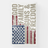 Faith, Family & Freedom Banner (Vertikal)