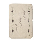 Faith Family Friends Bath Mat Badematte (Vorderseite Vertikal)