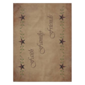 Faith Family Friends Tablecloth Tischdecke (Vorderseite)