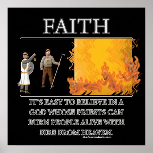 Faith Fantasy (de)Motivator Poster (Vorne)