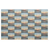 FAITH FILTED JOHN 3:16 SUNRISE FOTO FABRIC STOFF (Fat Quarter (45,7 x 55,9 cm))