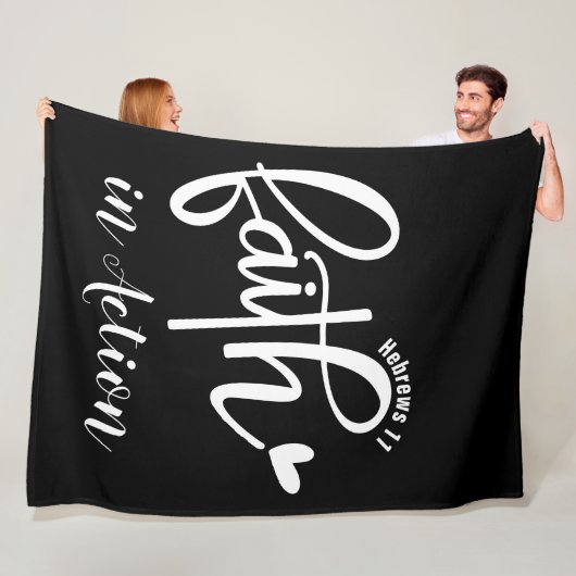 Faith - Fleece Blanket, 60"x80" (Beispiel)