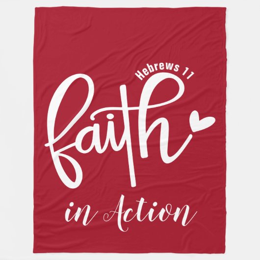 Faith - Fleece Blanket, 60"x80" (Vorderseite)
