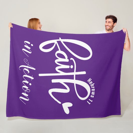 Faith - Fleece Blanket, 60"x80" (Beispiel)
