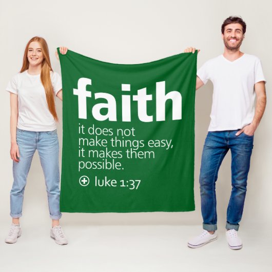 Faith Fleecedecke (Beispiel)