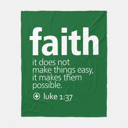 Faith Fleecedecke (Vorderseite)