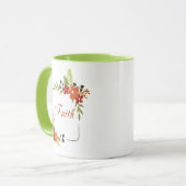 Faith floral tasse (Vorderseite Links)